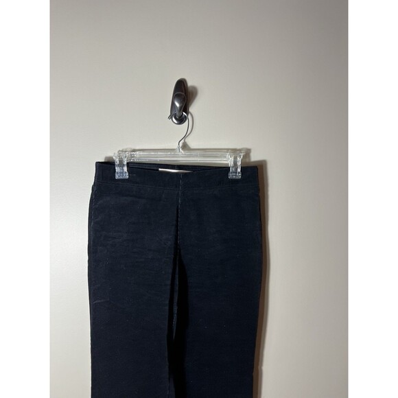 SOFT SURROUNDINGS Womens Black Corduroy Pull On Boot Cut Casual Pants Small - Picture 7 of 10